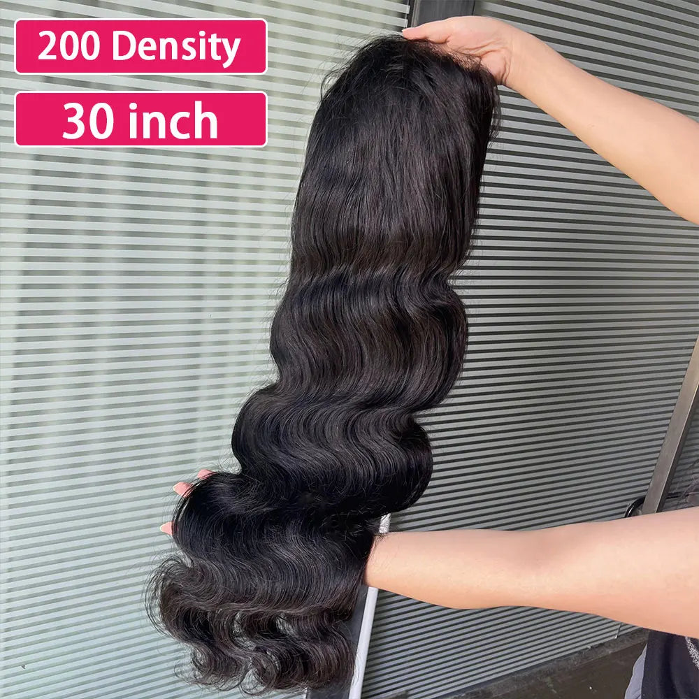 Body Wave 13x6 HD Lace Frontal Wigs Vietnamese Human Hair Wig 13x4 HD Lace Front Wig For Black Women Pre Plucked Hair