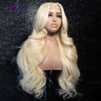 613 Blonde Body Wave 100% Human Hair Wig 13x6 Hd Lace Frontal Wig 30 40 Inch Brazilian Wet And Wavy 100% Human Hair 250 Density Lace Front Pre Plucked Wigs For Women