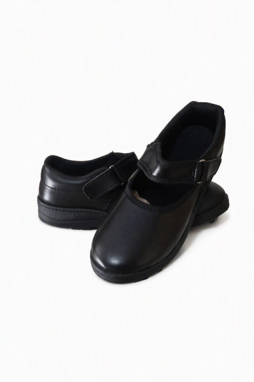 Black School Shoes for Boys & Girls – Comfortable Daily Wear