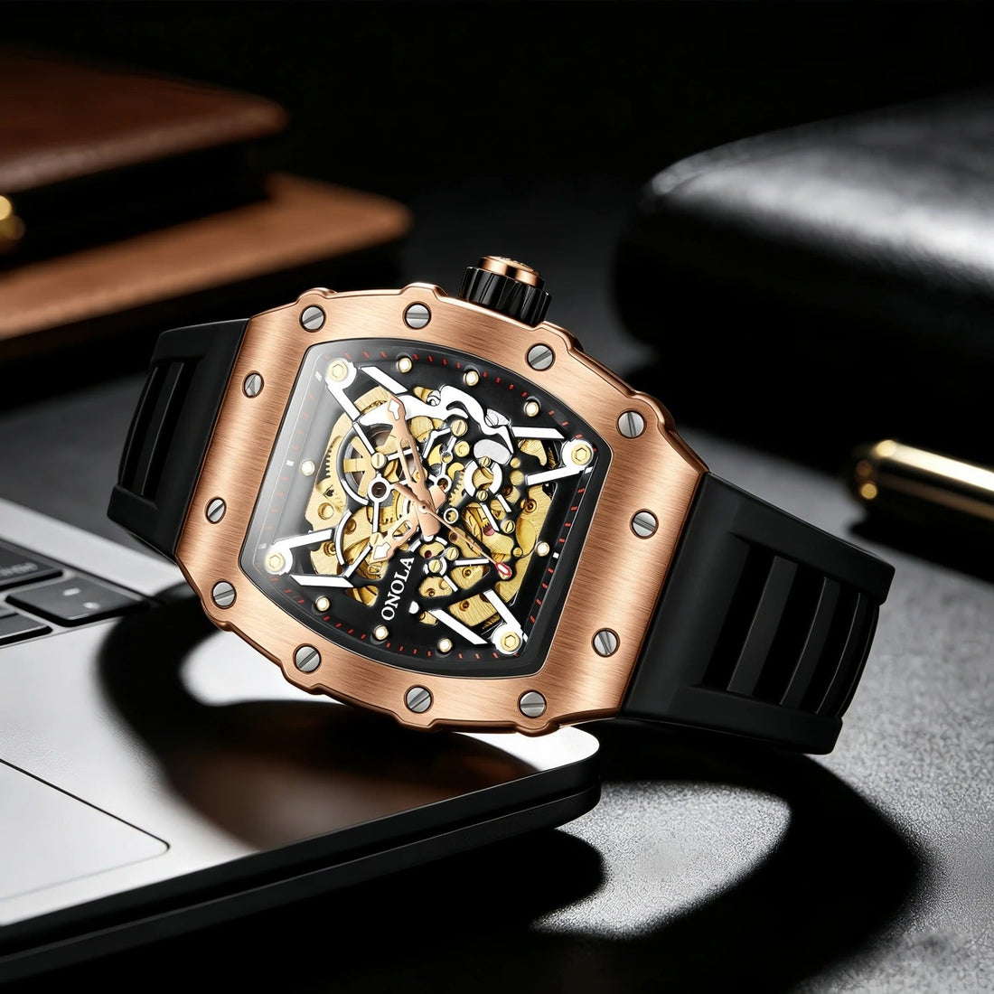 ONOLA Men's Fashion Mechanical Watch