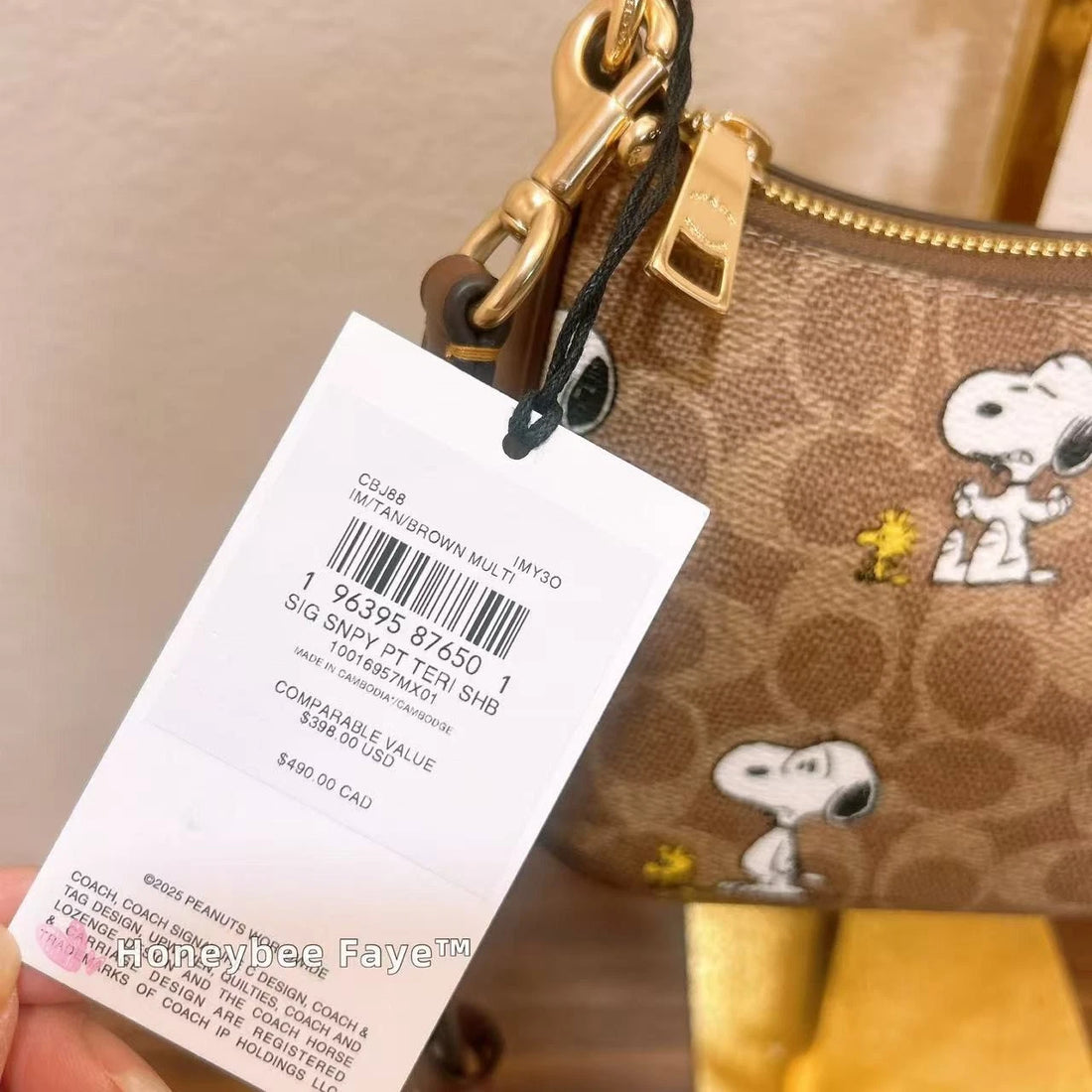 X Peanuts Teri Shoulder Bag